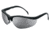 MCR Safety Klondike KD1 Series Safety Glasses, Adjustable Temple Length, Silver Mirror, One Size, KD117