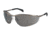 MCR Safety Klondike KD2 Series Safety Glasses, Lightweight Metal Frame, Adjustable Nose Pads, Gray, One Size, KD212