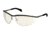 MCR Safety Klondike KD2 Series Safety Glasses, Lightweight Metal Frame, Adjustable Nose Pads, I/O Clear Mirror, One Size, KD219