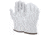 MCR Safety Leather Drivers Work Gloves, Buffalo Grain Leather, Keystone Thumb, White, XX - Large, Each, 1, 3313XXL-EA