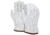 MCR Safety Leather Drivers Work Gloves, CV Grade Grain Goatskin, Keystone Thumb, White, XX - Large, Each, 1, 36133XXL-EA