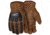 MCR Safety Leather Drivers Work Gloves, Kevlar Lined with TPR Back of Hand Protection, Keystone Thumb, Brown, X - Large, 36336KXL