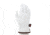 MCR Safety Leather Drivers Work Gloves, Premium Grain Goatskin Leather, Straight Thumb, White, Small, 3601S