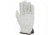 MCR Safety Leather Drivers Work Gloves, Select Grade Grain Cow, Double Palm with Wing Thumb, Beige, Small, 32113DPS