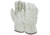 MCR Safety Leather Drivers Work Gloves, Select Grade Unlined Grain Pigskin, Straight Thumb, Beige, Small, 3400S