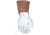 MCR Safety Leather Welding Work Gloves, Premium Grain Goatskin Leather, 5in Split Cowskin Cuff, Thinsulate Lined, White, Medium, 48406TM