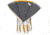 MCR Safety Leather Welding Work Gloves, Premium Side Split Leather, Aluminized Back and Wing Thumb, Gold, X - Large, 4620A