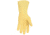 MCR Safety Long Canners Latex Gloves, 18 mil Thickness, 12in Length, Unlined Premium Grade, Amber, Large, 5110L