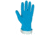 MCR Safety Long Flock Lined Rubber Latex Gloves, 18 mil Thickness, 12in Length, Industry Standard Grade, Blue, Medium, 5280B