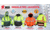 MCR Safety Luminator 2-in-1 Bomber Jacket with Removable Zip Out Fleece Liner, PU/Cotton Poly,ANSI Class 3, Attached Hide-Away Hood, Fluorescent Orange, L, BP2CL3OL