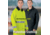 MCR Safety Luminator Premium Waterproof Raincoat, .54mm Nylon/PVC - PVC/Nylon, Reversible Coat to Black, Lime/Black, XL, 7368CRXL