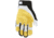 MCR Safety Mechanics Gloves, Reinforced Thumb Crotch, Rugged Grain Goatskin with Double Palm, White and Gold, X - Large, 906XL