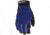 MCR Safety Mechanics Gloves, Synthetic Leather Palm, Adjustable Hook and Loop Wrist Closure, Black and Gray, X - Large, 905XL
