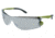 MCR Safety MT1 Series Safety Glasses, Rotating Temples, Non-Slip TPR Temple Grip and Nose Piece, Silver Mirror, One Size, MT127