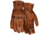 MCR Safety Mustang Leather Drivers Utility Work Gloves, Grain Goat Double Palm, Lined and Sewn with DuPont Kevlar, Wing Thumb, Brown, Large, MU3624KL