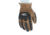 MCR Safety Mustang Utility Leather Drivers Work Gloves, Grain Goat Double Palm, Lined and Sewn with DuPont Kevlar, ANSI Impact Level 1 Back of Hand Protection, Chocolate, Large, MU3634KL