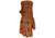MCR Safety Mustang Utility Leather Work Gloves, Premium Grain Goatskin Double Palm, Fleece Lined with a Waterproof/Windproof Bladder, Sewn with DuPont Kevlar, Brown, Large, MU36211L