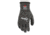 MCR Safety Ninja Ice Insulated Cut Resistant Work Gloves, 15 Gauge Nylon with Acrylic Terry Interior, Black, Medium, N9691M