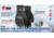 MCR Safety Ninja Ice Insulated Cut Resistant Work Gloves, 15 Gauge Nylon with Acrylic Terry Interior, Black, Medium, N9691M