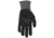 MCR Safety Ninja X4 Work Gloves, 13 Gauge HyperMax Shell, Bi-Polymer Coated Palm and Fingertips, Black/Salt and Pepper, X - Large, N92723BPXL