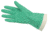 MCR Safety Nitri-Chem Flock Lined Nitrile Gloves, Industrial Grade, 13in Length, 15 mil Thickness, Green, X - Large, 5320