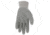 MCR Safety NXG Work Gloves, 10 Gauge Cotton Polyester Shell, Latex Coated Palm and Fingertips, Gray, Large, 9688L