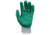 MCR Safety NXG Work Gloves, 10 Gauge Cotton Polyester Shell, Nitrile Palm and Fingers, Green/Gray, X - Large, FT350XL