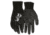 MCR Safety NXG Work Gloves, 13 Gauge Polyester Shell, PU Palm and Fingertips, Black, Small, 96699S