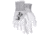 MCR Safety NXG Work Gloves, 13 Gauge Polyester Shell, PU Palm and Fingertips, White, Medium, 96655M