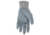 MCR Safety NXG Work Gloves, 15 Gauge Nylon Shell, Nitrile Coated Palm and Fingertips, Gray/White, X - Large, 9683XL
