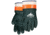 MCR Safety Oil Hauler Double Dipped PVC Work Gloves, Soft Jersey Lining, Protective Safety Cuff, Hunter Green, Large, 6410SC