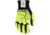 MCR Safety Predator Insulated Mechanics Hi-Visibility Impact Resistant Work Gloves, Black/Lime, Extra Large, PD3951XL