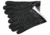 MCR Safety PVC Coated Work Gloves, Double Dipped with Sandy PVC, Soft Jersey Lining, 10in Length, Black, Large, 6521SJ