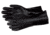 MCR Safety PVC Coated Work Gloves, Double Dipped with Sandy PVC, Soft Jersey Lining, 12in Length, Black, Large, 6522SJ