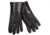 MCR Safety PVC Coated Work Gloves, Double Dipped with Textured PVC, Soft Jersey Lining, Black, Large, 6512SJ