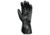 MCR Safety PVC Coated Work Gloves, Single Dipped with Rough PVC, Soft Interlock Lining, 12in Length, Black, Large, 6212R