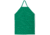 MCR Safety PVC Poly Apron, .45 mm Thickness, Sewn Edges, Green, One Size, 368R5