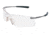 MCR Safety Rubicon T4 Series Safety Glasses with Lens UV-AF Anti-Fog Coating Curved Frameless Lens Design, Clear, One Size, T4110AF