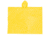 MCR Safety Schooner Disposable Rain Poncho, .10mm PVC, Attached Hood, Tote Pouch, Yellow, One Size, O40