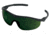 MCR Safety ST1 Series Welding Filter Shade 5.0 Dark Safety Glasses, Non-Slip Temple Grips, Green Filter 5.0, One Size, ST1150