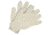 MCR Safety String Knit Work Gloves, 7 Gauge Regular Weight, 100% Cotton, Hemmed Cuff, Natural, Small, 9510SM