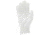 MCR Safety Survivor 7 Gauge Regular Weight Cut Resistant Work Gloves, Light Weight and Cool, White, X - Small, 9345XSD