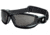 MCR Safety Swagger RP1 Series Safety Goggle, AV-AF Anti-Fog Coated Lenses, Foam Lined with Adjustable Strap, Gray, One Size, RP112AF