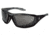MCR Safety Swagger RP2 Series Safety Glasses, MAX6 Anti-Fog Lenses, TPR from Temples to Nose Piece, Gray, One Size, RP212PF