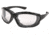 MCR Safety Swagger RP3 Series Foam Lined Safety Glasses, MAX6 Anti-Fog Lenses, Interchangeable Head Band Included, Clear, One Size, RP310PF