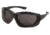 MCR Safety Swagger RP3 Series Foam Lined Safety Glasses, MAX6 Anti-Fog Lenses, Interchangeable Head Band Included, Gray, One Size, RP312PF