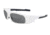 MCR Safety Swagger SR1 Series Safety Glasses with UV-AF Anti-Fog Coating, Soft Non-Slip Nose Piece and Temples, Gray, One Size, SR122AF