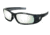 MCR Safety Swagger SR1 Series Safety Glasses with UV-AF Anti-Fog Coating, Soft Non-Slip Nose Piece and Temples, I/O Clear Mirror, One Size, SR119AF
