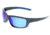 MCR Safety Swagger SR4 Series Safety Glasses, TPR from Temples to Nose Piece, Blue Diamond Mirror, One Size, SR438B