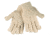 MCR Safety Terry Cloth Work Gloves, Heavy Weight 2-Ply Construction, Loop-in Terry Cloth, Heat Resistant Gloves, Russet/Natural, Large, 9450K